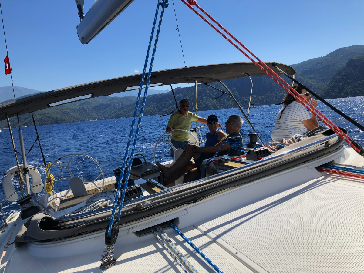 Segeln in der Südtürkei. Südtürkei mit Schweizer Skipper Cyrill