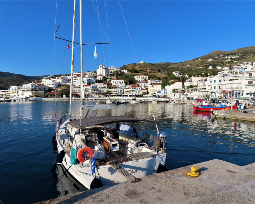 Ausbildungstörn in Griechenland mit Skipper Cyrill