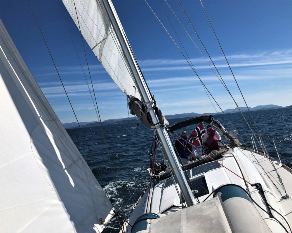 Segeltörn in Norwegen mit Skipper Cyrill